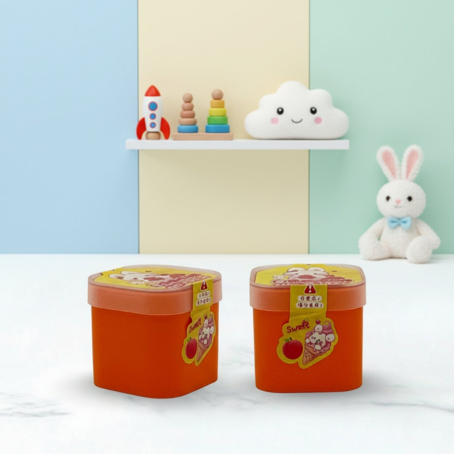 Bunny Slime Toy – Soft & Stretchy Sensory Slime for Kids