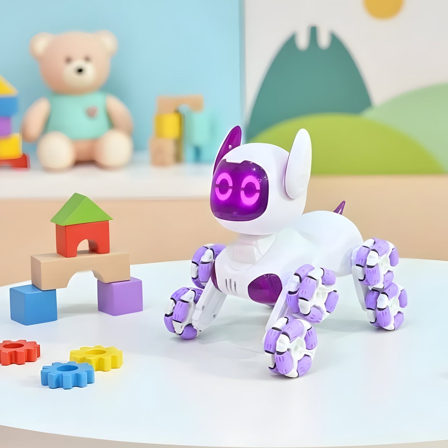 Stunt Robot Dog – Gesture & Remote Control Toy