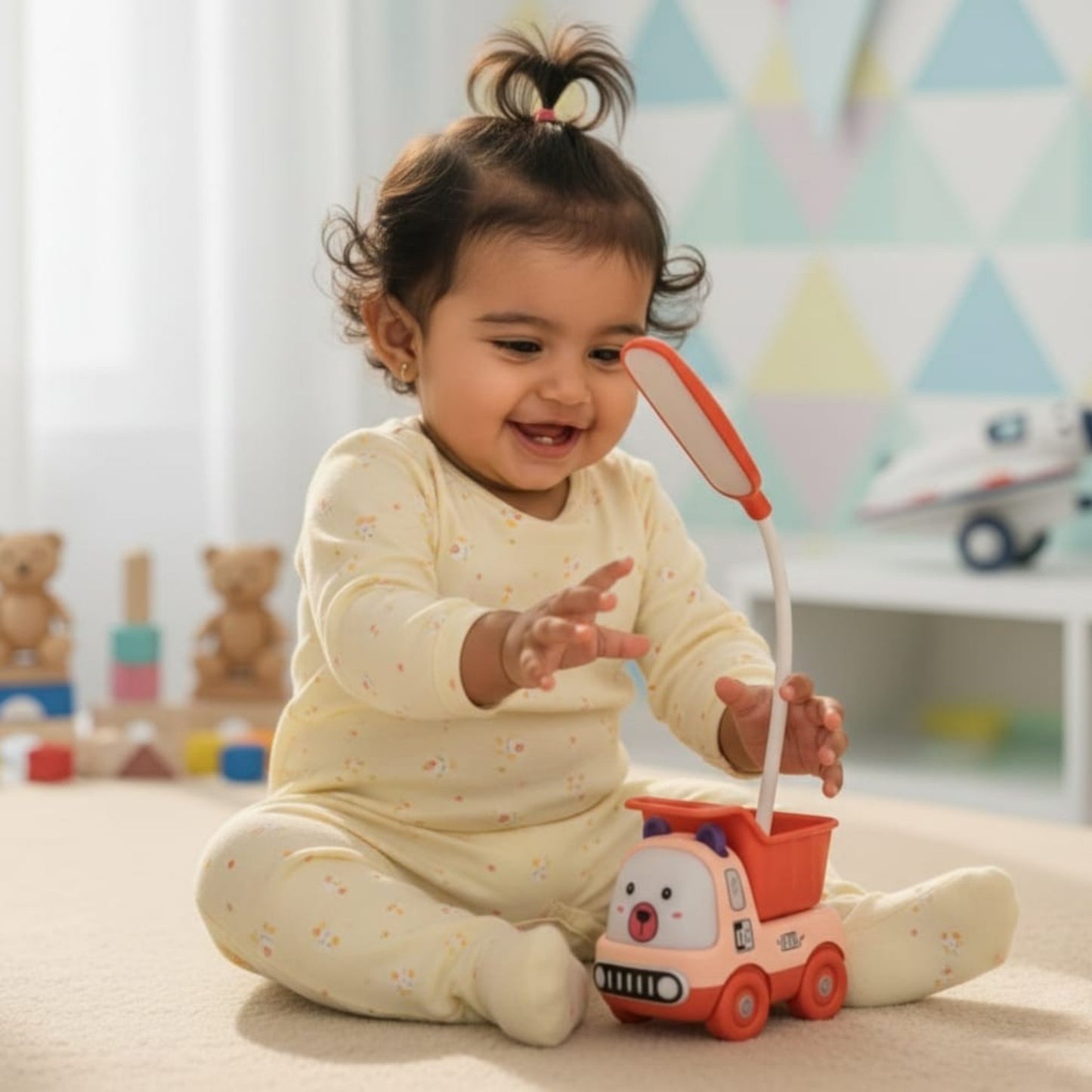 Mini Vehicle LED Table Lamp for Kids