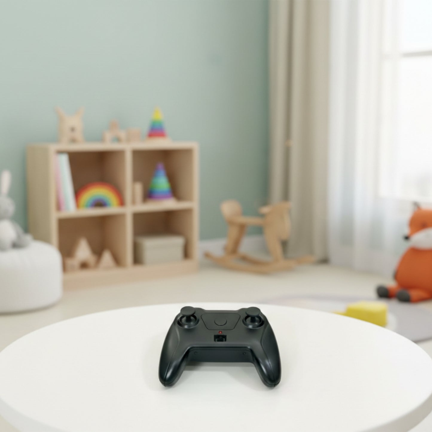 RC Double-Sided Stunt Car – 360° Spin & LED Lights