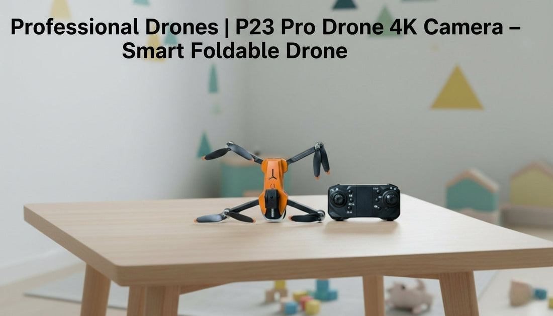 P23 Pro Drone 4K Camera – Smart Foldable Drone for Professional Aerial Photography - ToySpot
