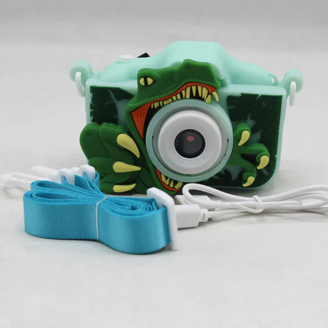Rechargeable Dinosaur Theme Kids Digital Camera – Fun Photo & Video Toy