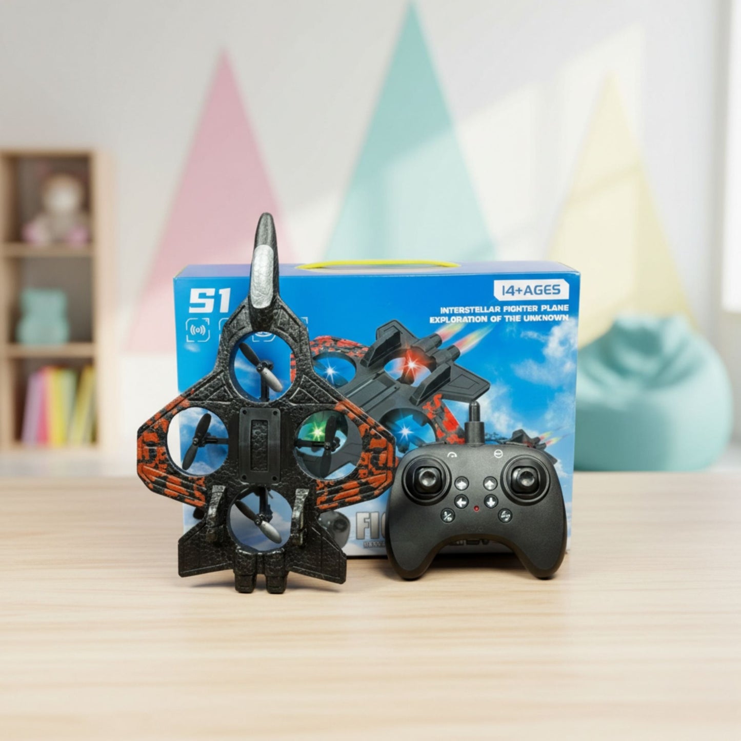 RC Combat Aircraft S1 - Flying Jet Toy