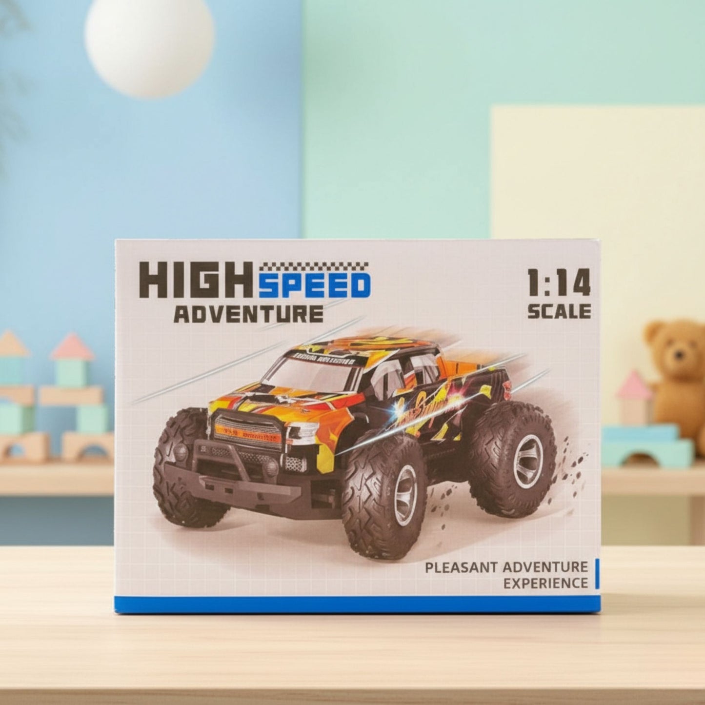 Scale High-Speed Off-Road Remote Control Car for Kids