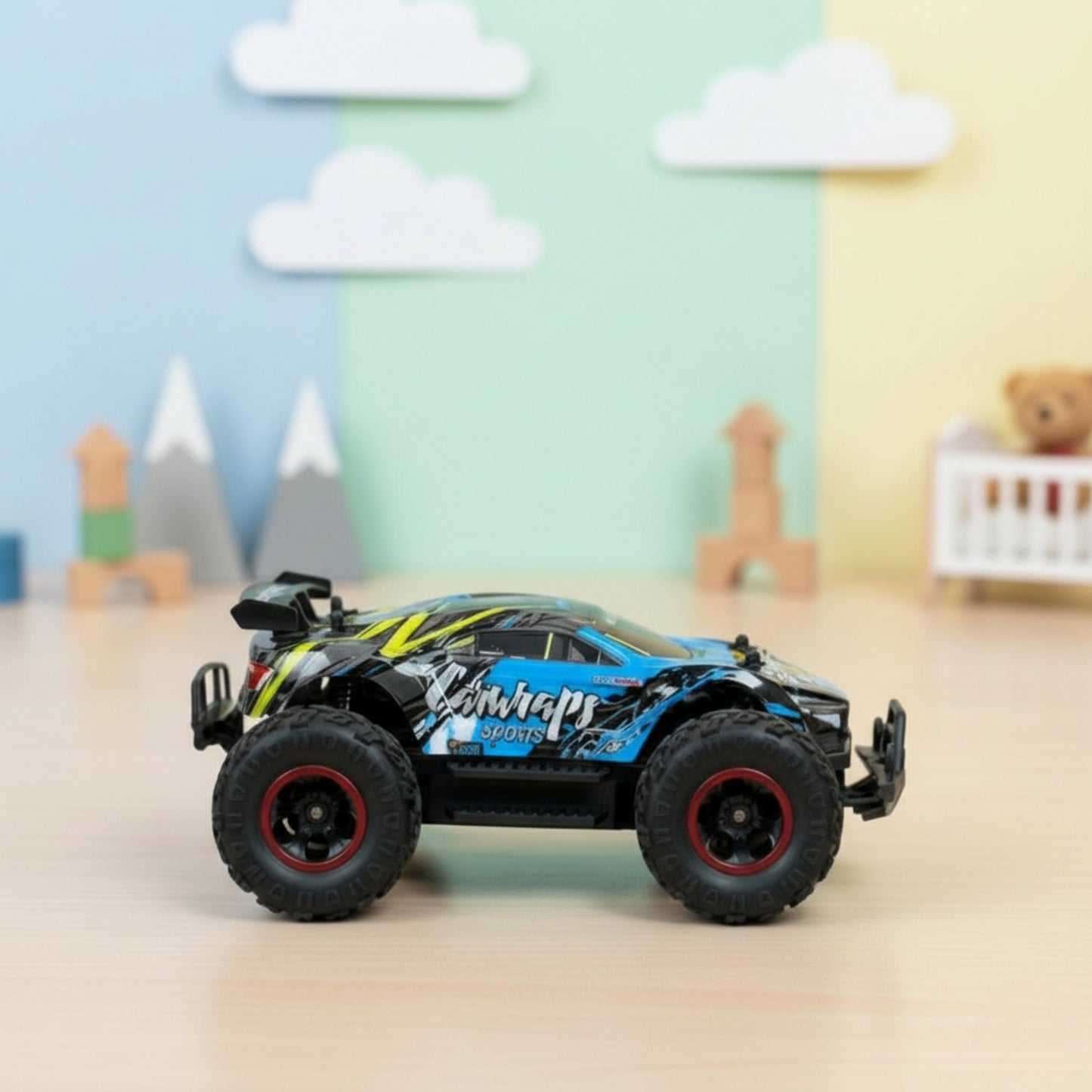 Scale High-Speed Off-Road Remote Control Car for Kids