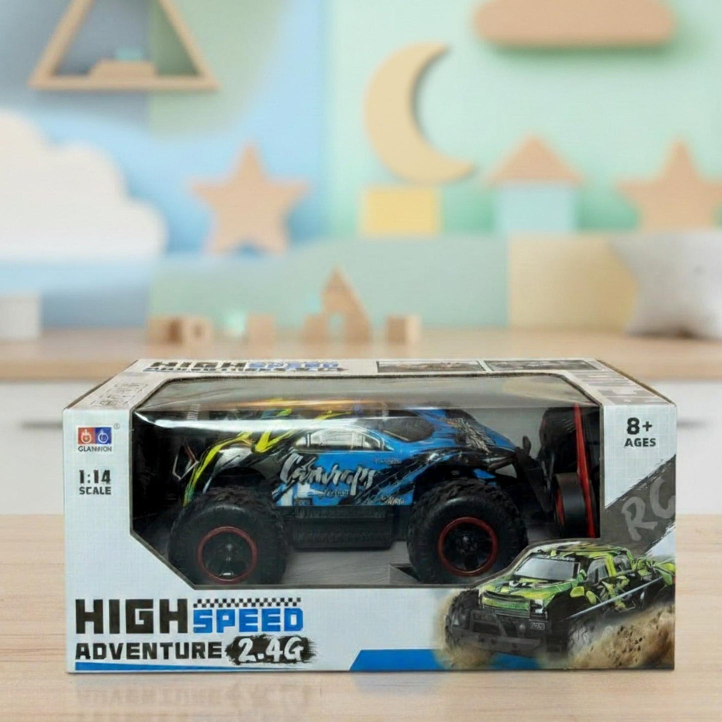 Scale High-Speed Off-Road Remote Control Car for Kids