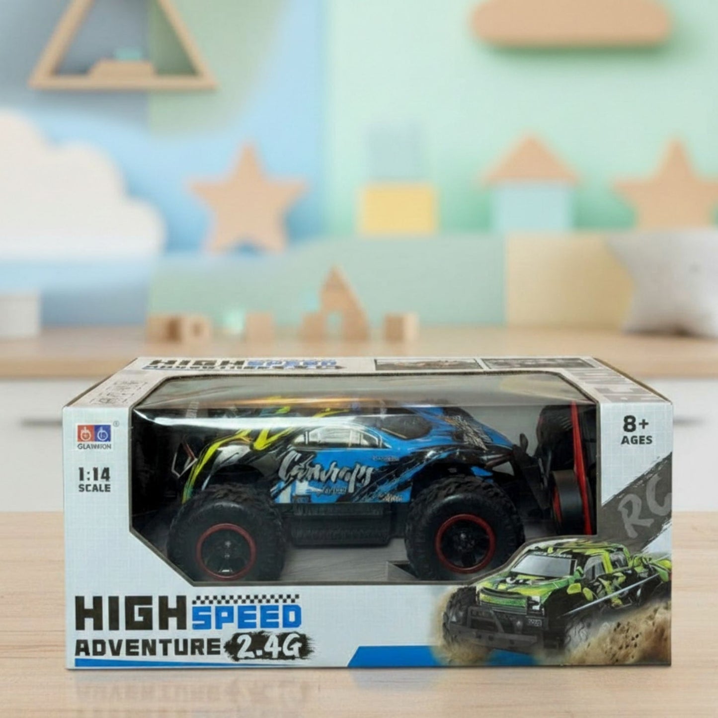 Scale High-Speed Off-Road Remote Control Car for Kids