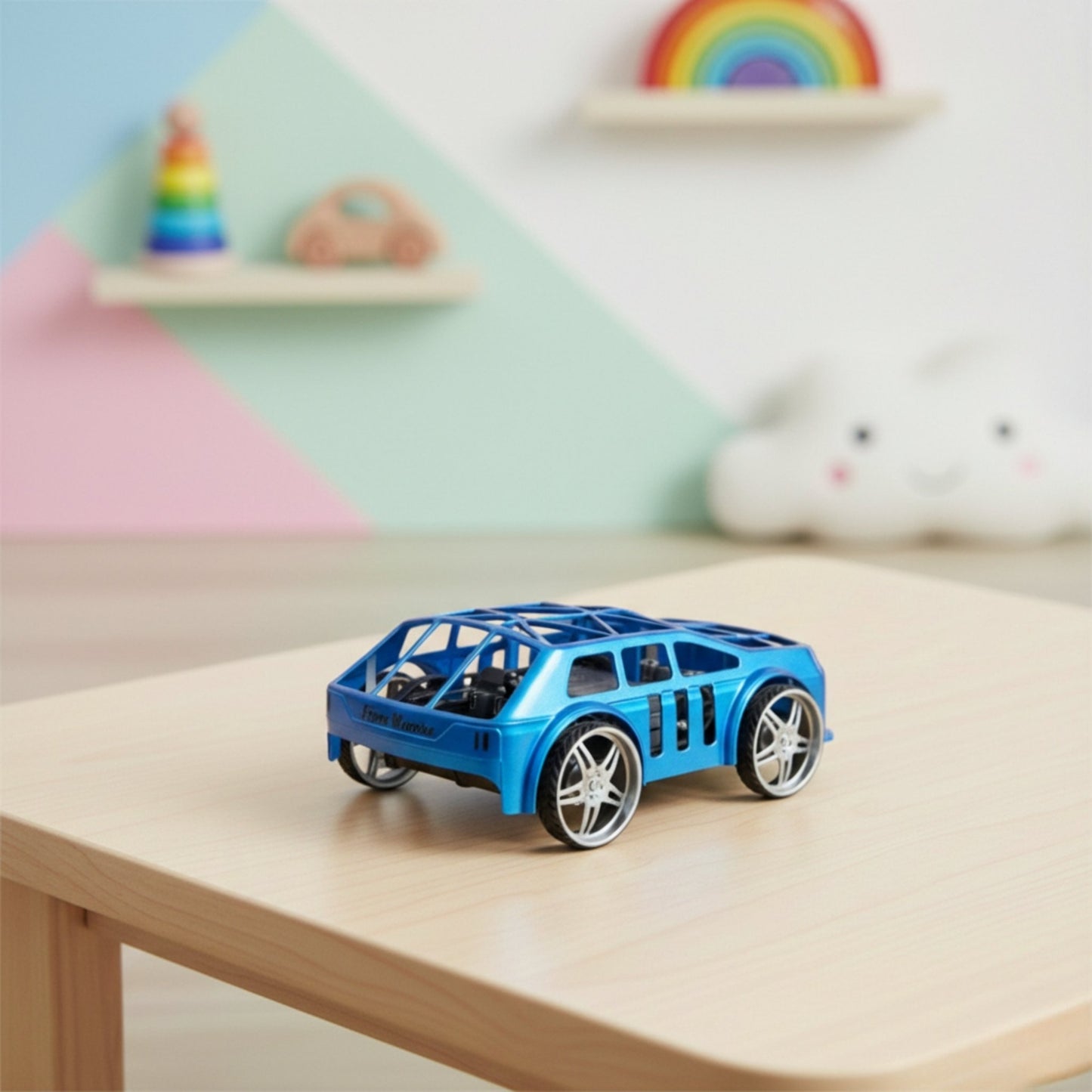 2-in-1 RC Flying & Racing Car Toy