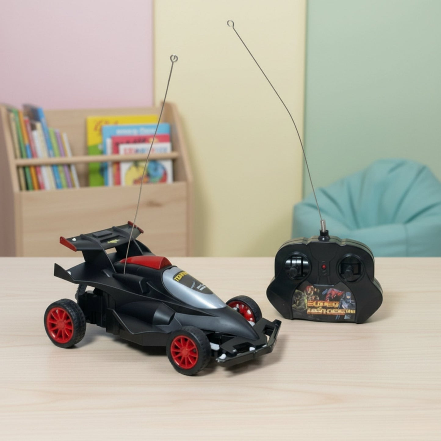 Batman Style Remote Control Racing Car for Kids