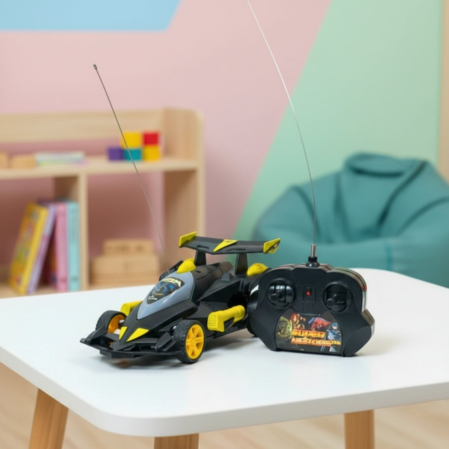 Batman Style Remote Control Racing Car for Kids