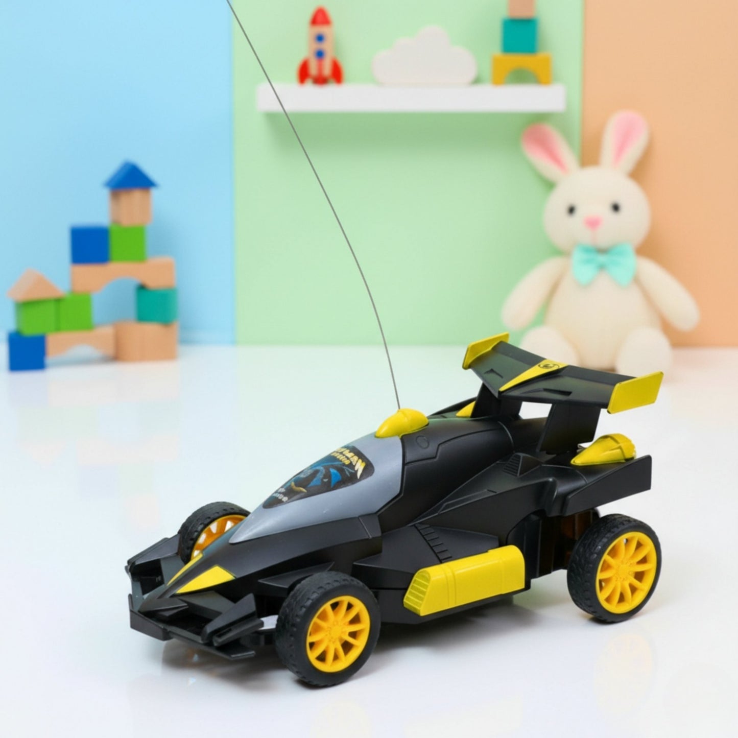 Batman Style Remote Control Racing Car for Kids