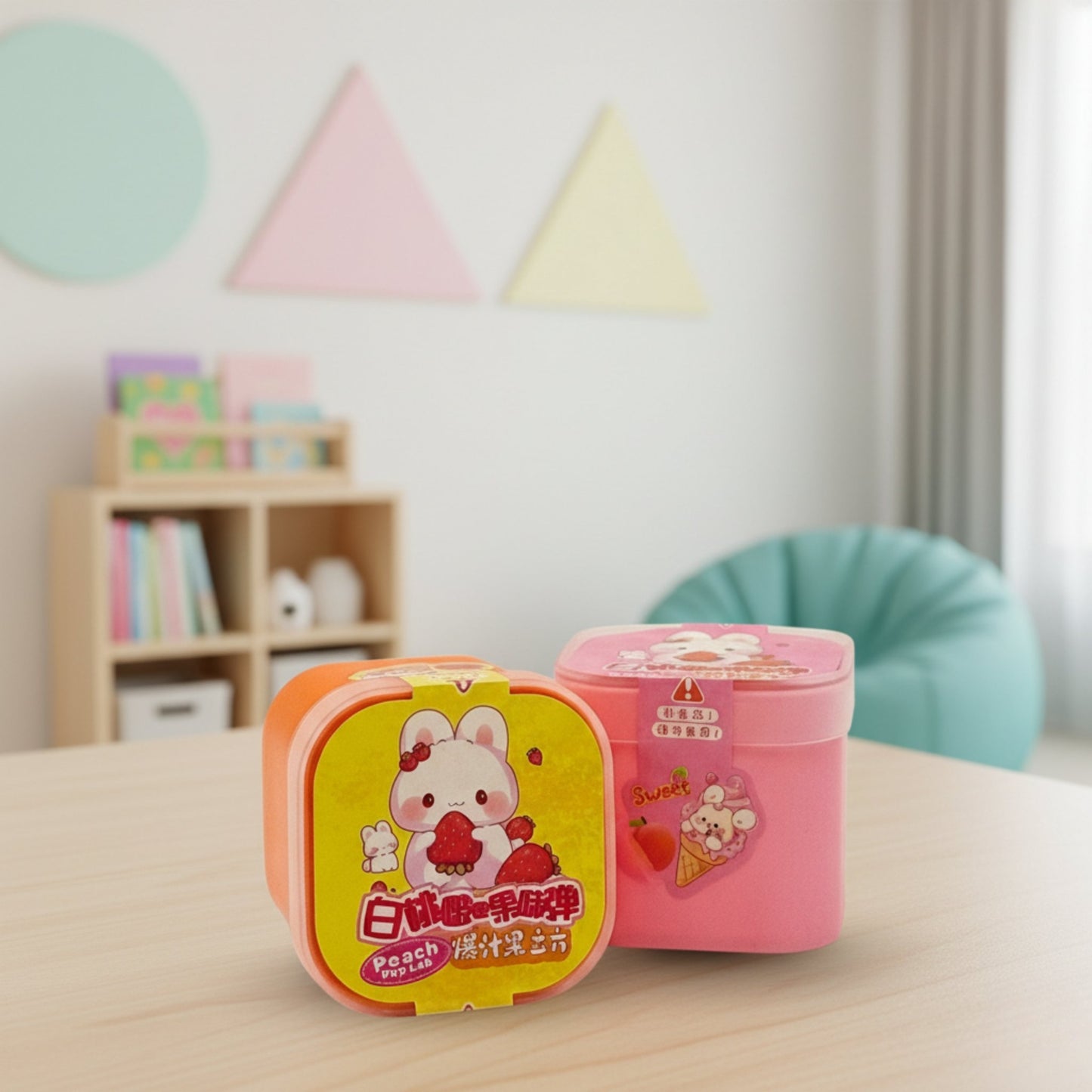 Bunny Slime Toy – Soft & Stretchy Sensory Slime for Kids