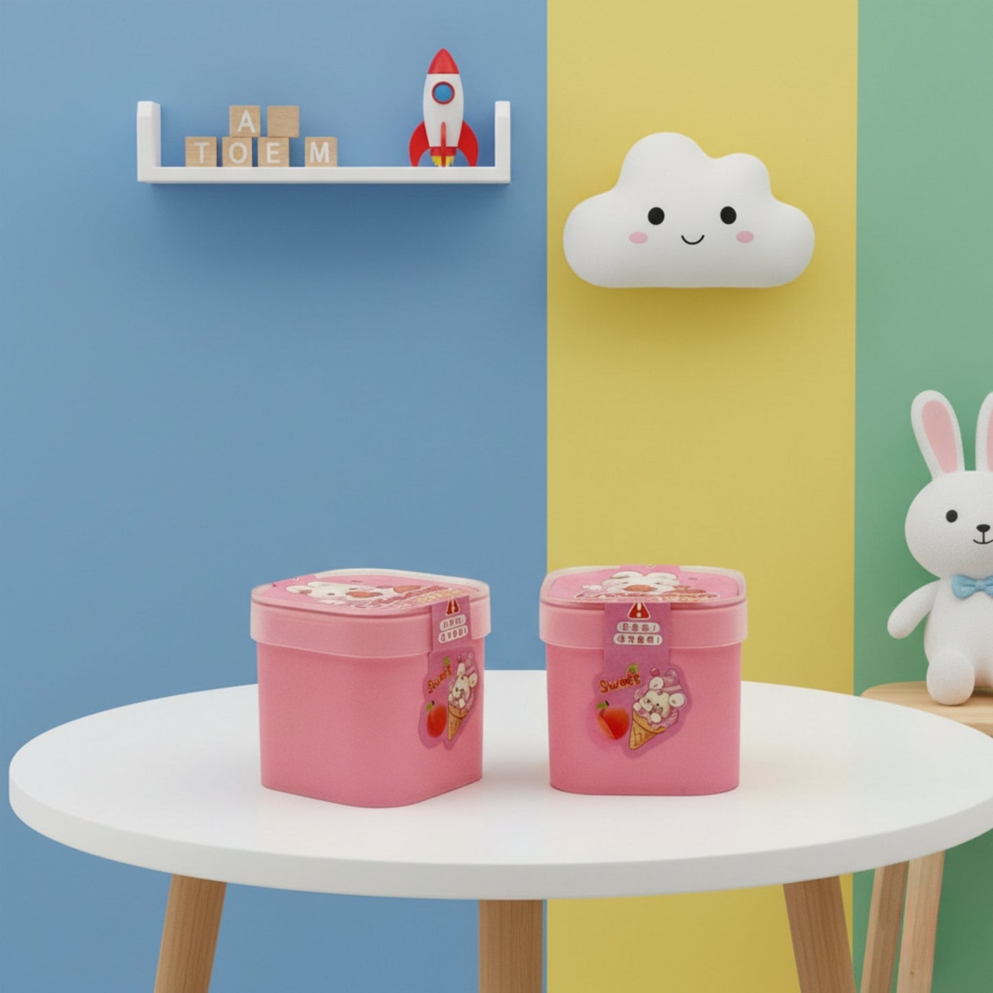 Bunny Slime Toy – Soft & Stretchy Sensory Slime for Kids