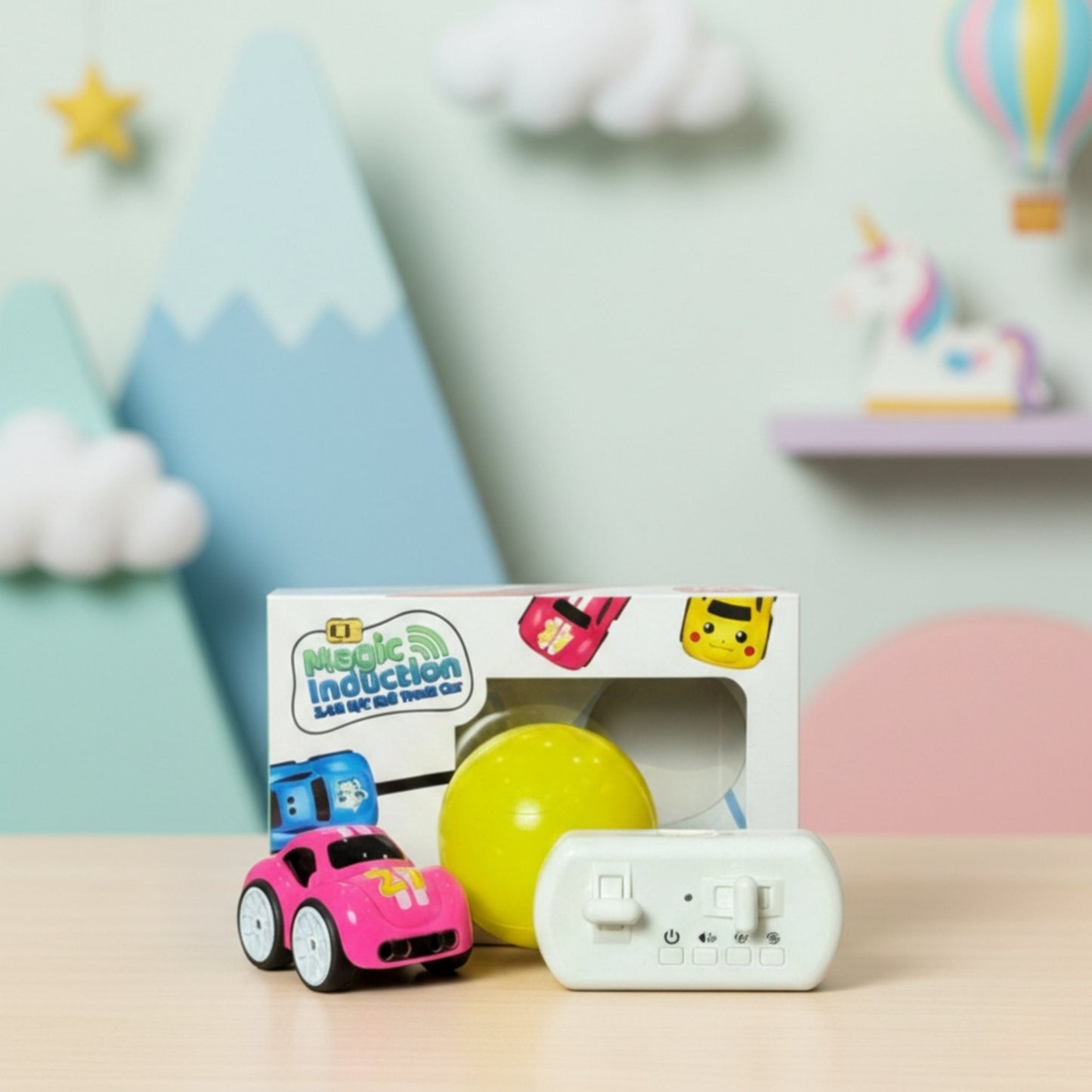 Mini RC Car – Hand Induction & Remote Control