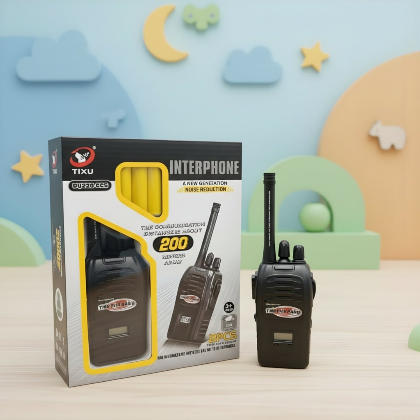 Wireless Walkie Talkie Set for Kids – (2 PCS)