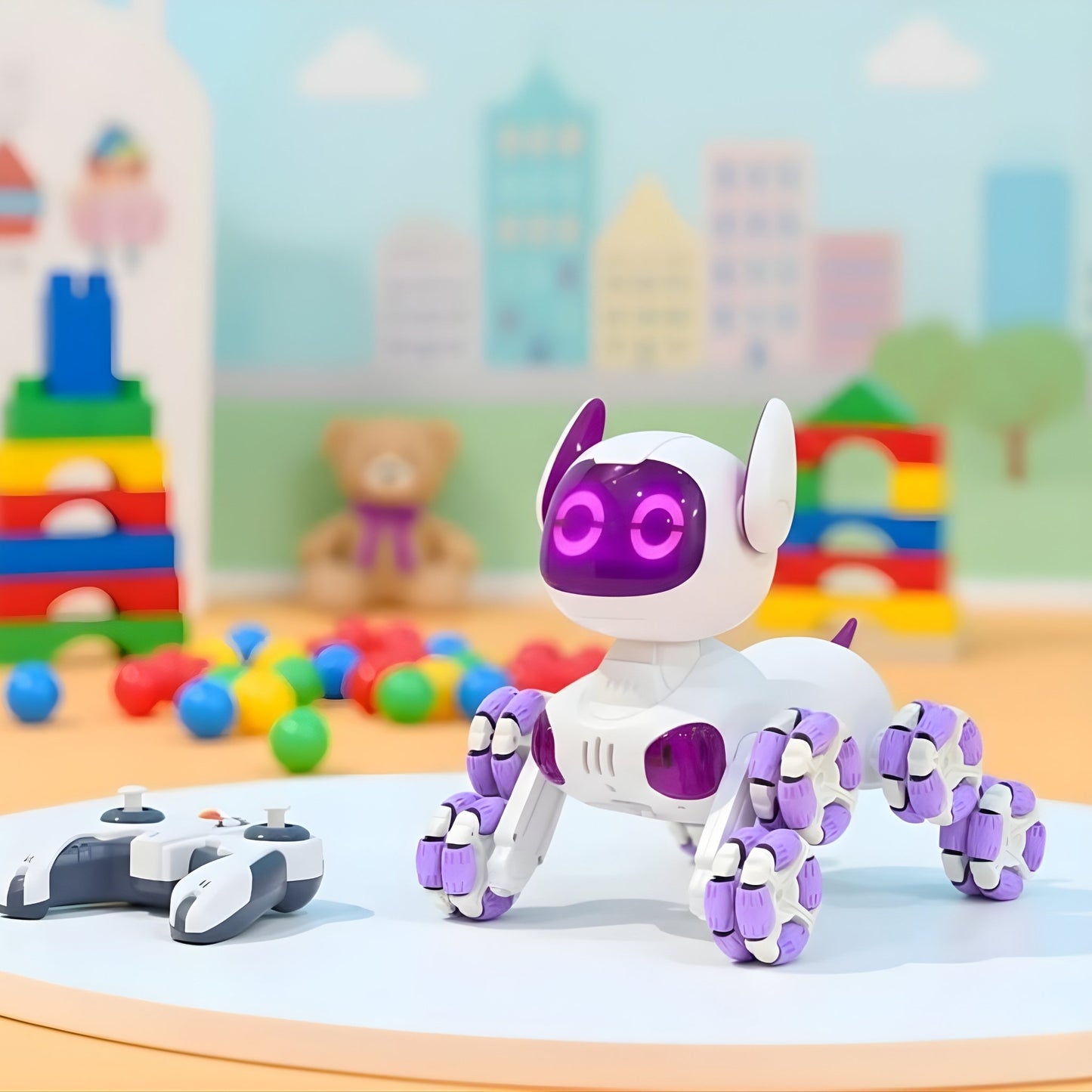 Stunt Robot Dog – Gesture & Remote Control Toy