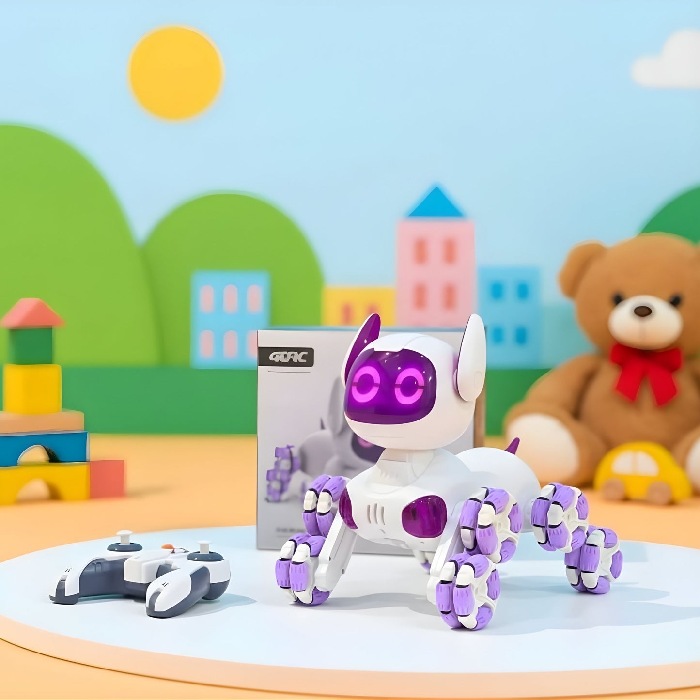 Stunt Robot Dog – Gesture & Remote Control Toy