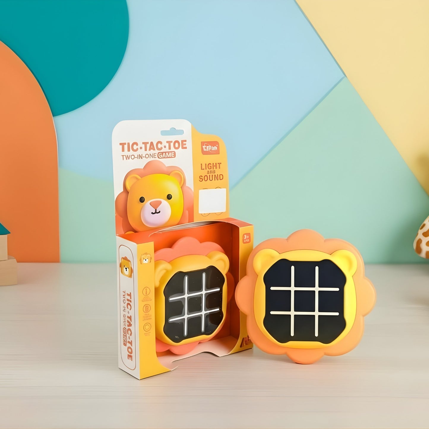 2-in-1 Digital Tic Tac Toe Game for Kids