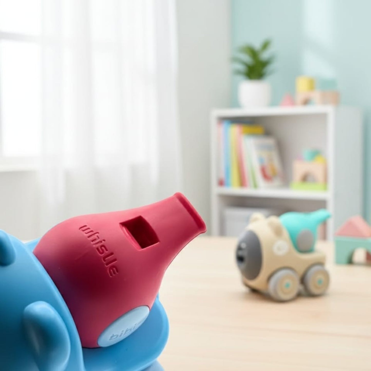 Whistle Inertia Push Car Toy for Toddlers