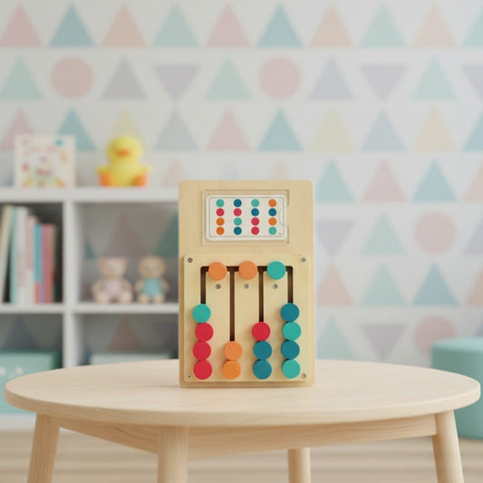 Wooden Color Sorting Game – Learning Toy