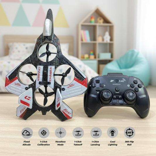 Eva Fighter Jet – RC Airplane for Kids & Teens