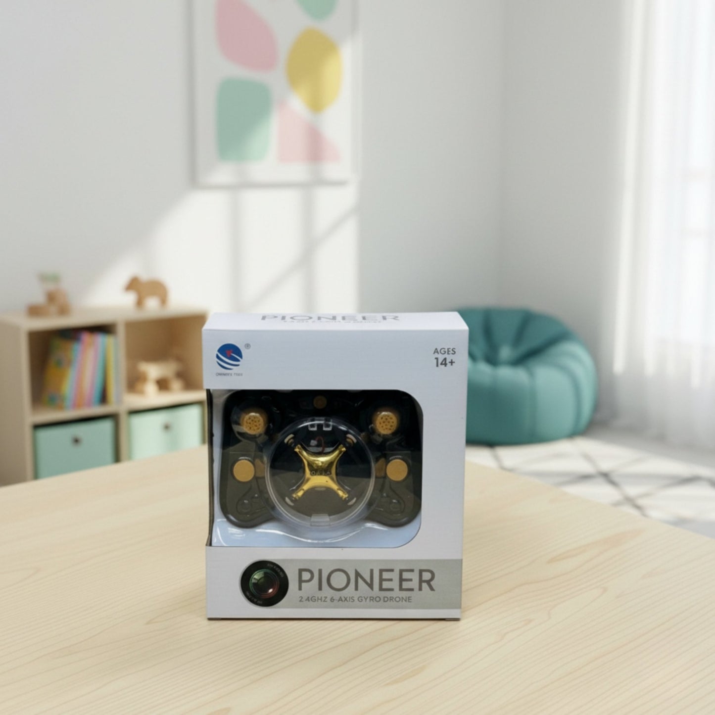 Pioneer Mini RC Drone with 6-Axis Gyro (Without Camera)