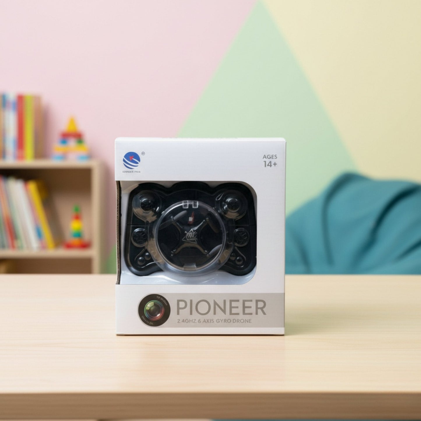 Pioneer Mini RC Drone with 6-Axis Gyro (Without Camera)