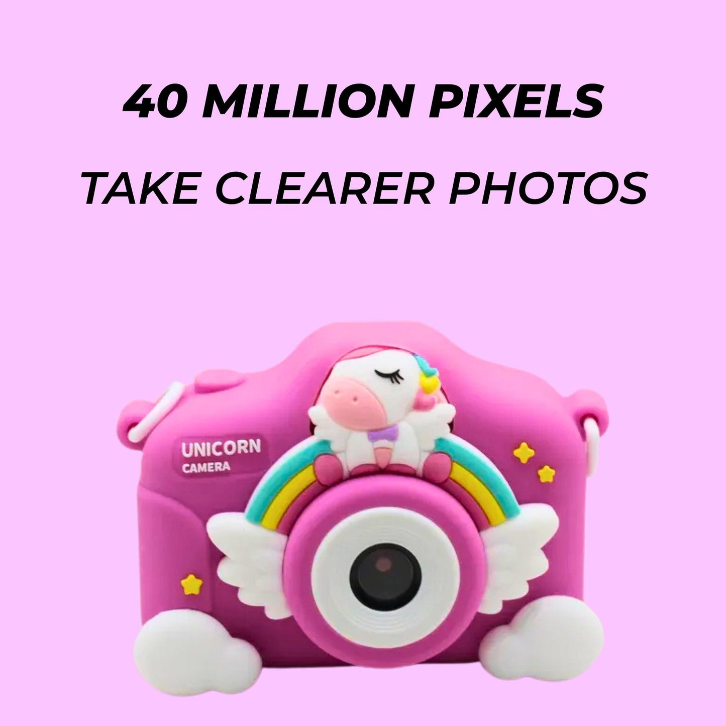 Rechargeable Unicorn Kids Digital Camera – Fun Photo & Video Toy