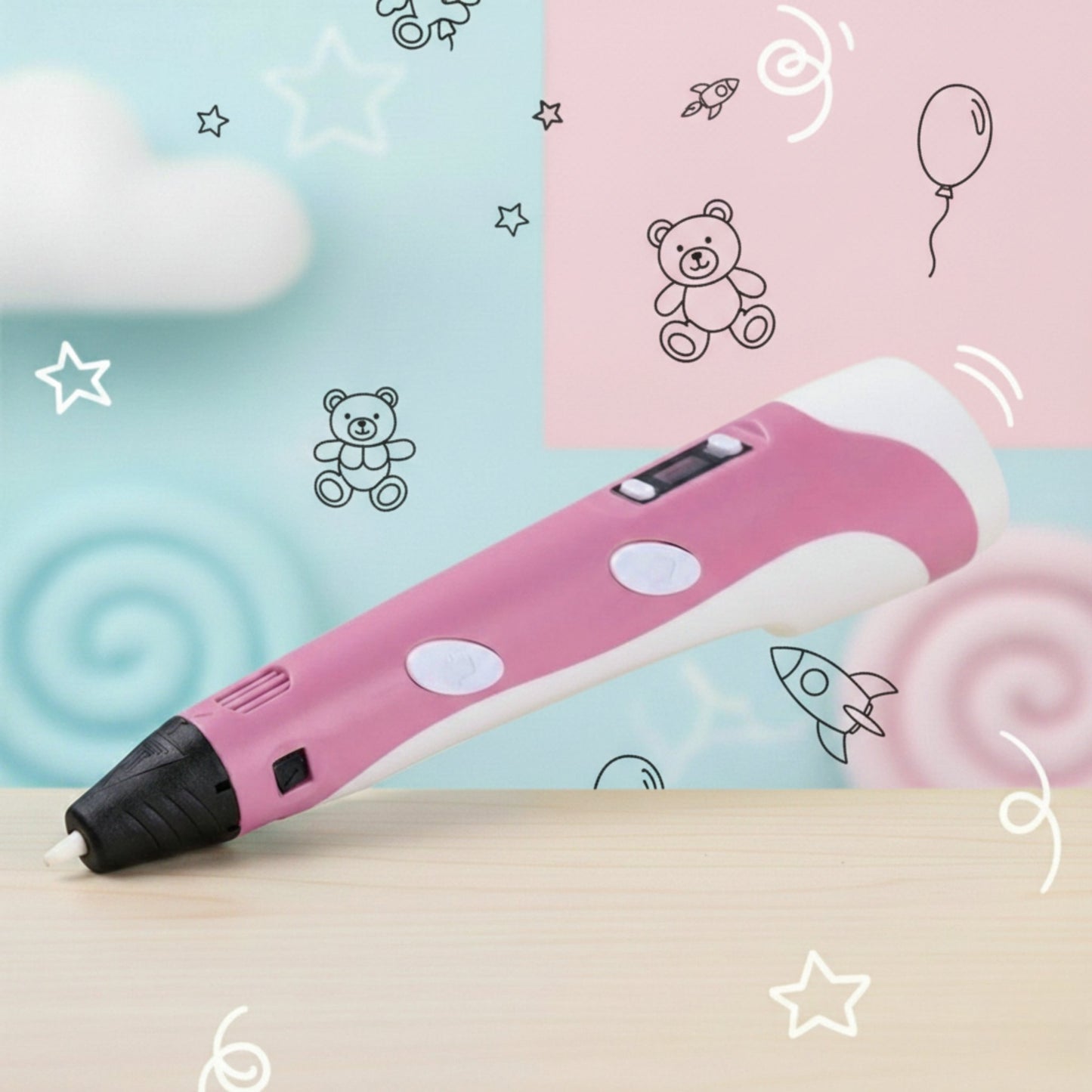 Kids 3D Printing Pen 2 – Safe Creative Toy