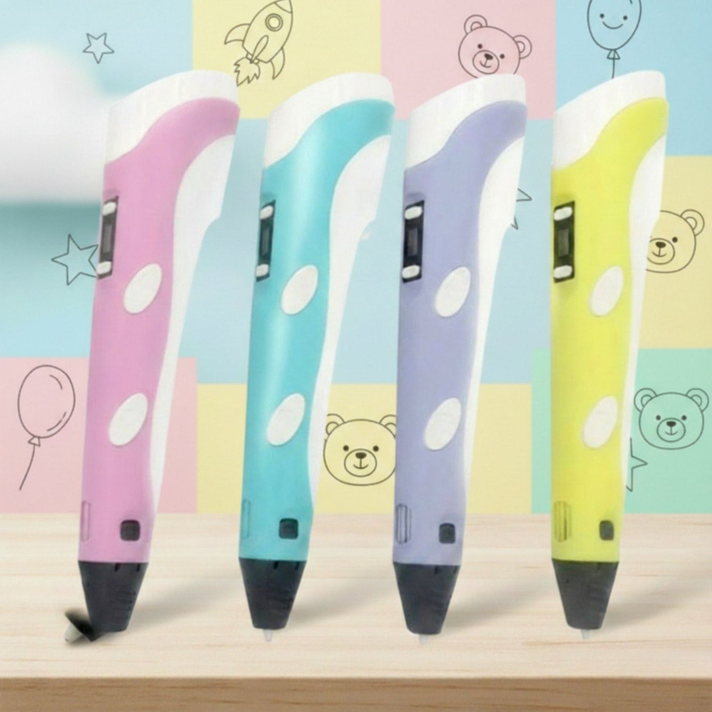 Kids 3D Printing Pen 2 – Safe Creative Toy