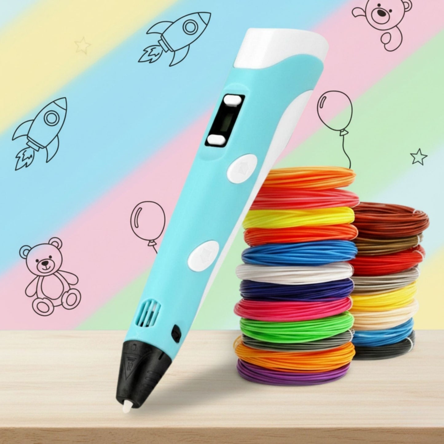Kids 3D Printing Pen 2 – Safe Creative Toy