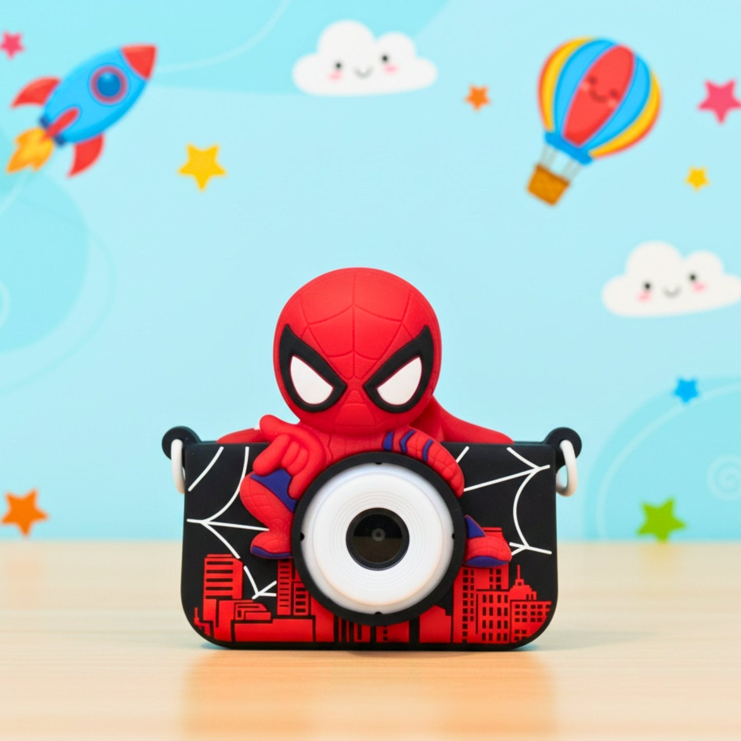 Rechargeable Spider Man Kids Digital Camera – Fun Photo & Video Toy