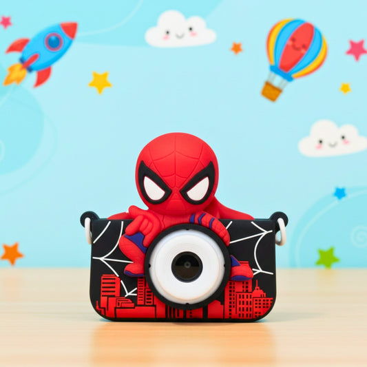 Rechargeable Spider Man Kids Digital Camera – Fun Photo & Video Toy