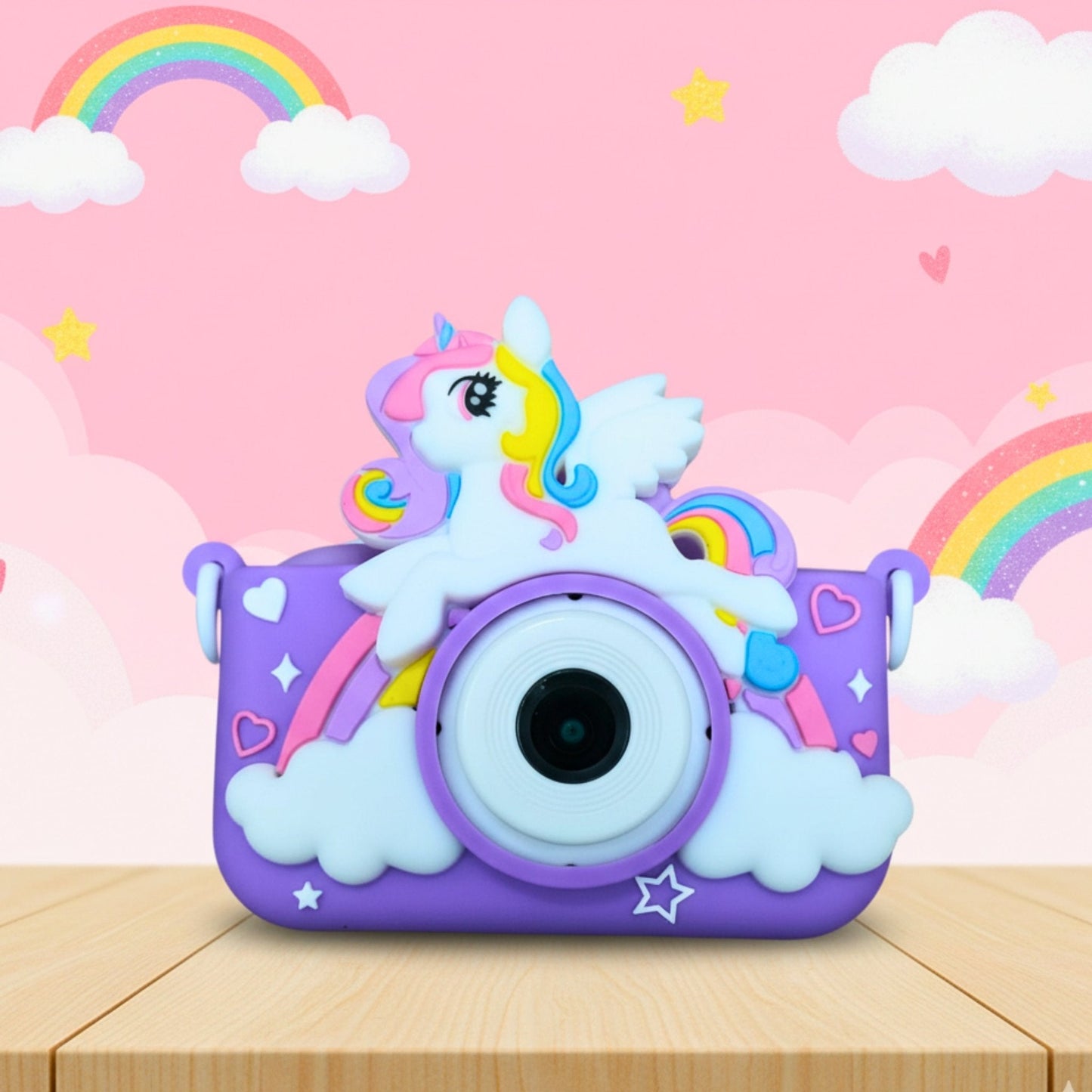 Rechargeable Unicorn Horse Kids Digital Camera – Fun Photo & Video Toy